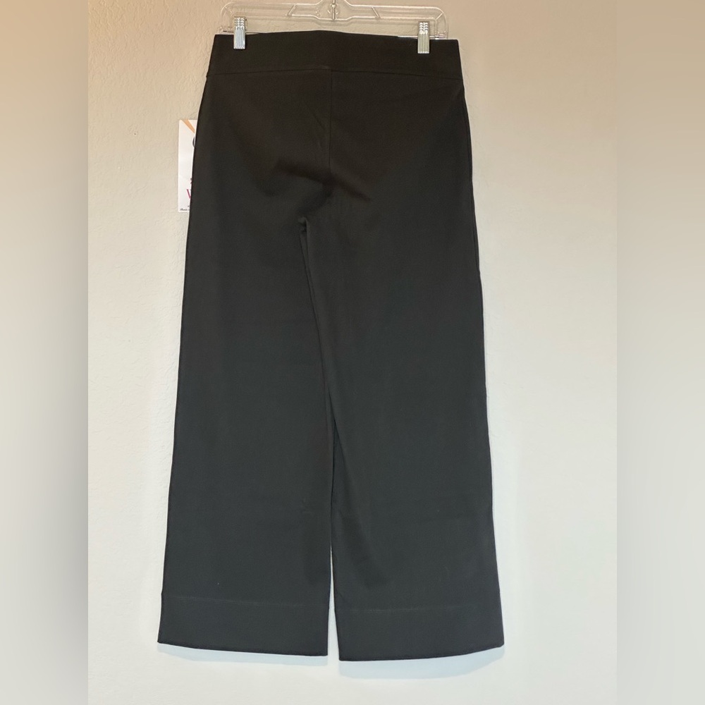 Women With Control Prime Stretch Denim Regular Wide Leg Pants - Small Petite - Picture 4 of 13